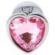 Plug Heart Pink Small Sex Toys