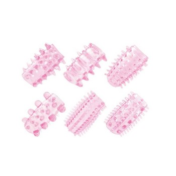 Σετ Καλύμματα Πέους - Timeless Pleasure Sleeves Pink 6pcs