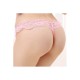 Στρινγκ Με Δαντέλα Και Άνοιγμα - Queen Lingerie Crotchless G String Pink Ερωτικά Εσώρουχα 