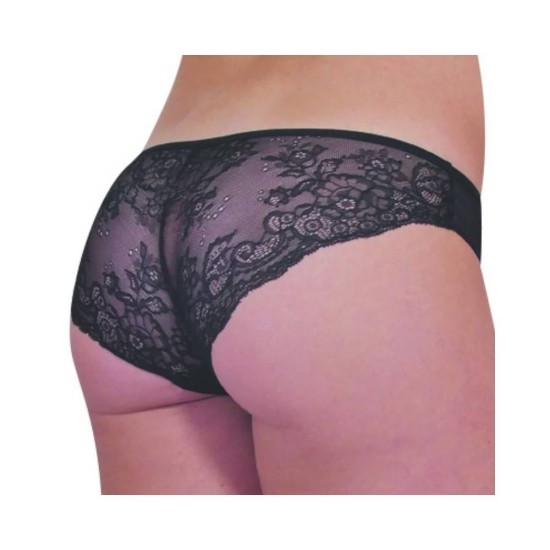 Sexy Panty With Lace 4008 Black Erotic Lingerie 