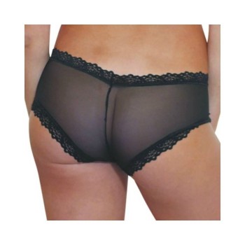 Σέξι Διάφανο Εσώρουχο - Sexy Sheer Panty 4012 Black