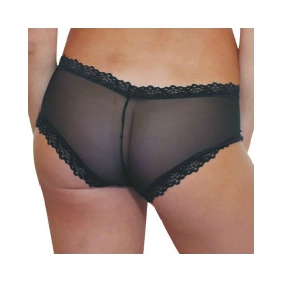 Σέξι Διάφανο Εσώρουχο - Sexy Sheer Panty 4012 Black Ερωτικά Εσώρουχα 