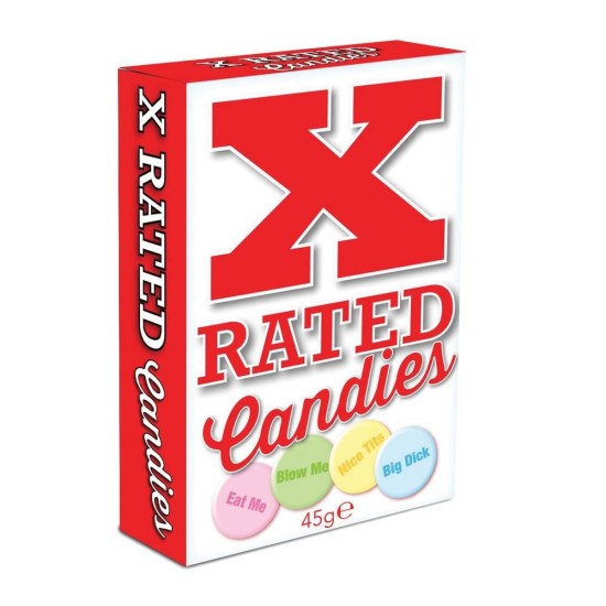 Καραμέλες Με Πονηρά Μηνύματα - X Rated Candies 24g Sexy Δώρα 
