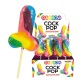 Γλειφιτζούρι Πέους Με Πολλές Γεύσεις - Rainbow Cock Pop Multi Flavored 1pc Sexy Δώρα 