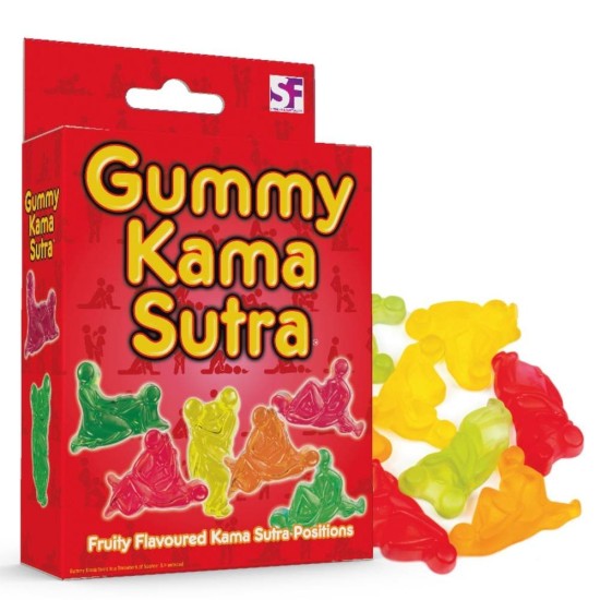 Ζελεδάκια Φρούτων Με Στάσεις Σεξ - Fruity Gummy Kama Sutra 120gr Sex Toys 