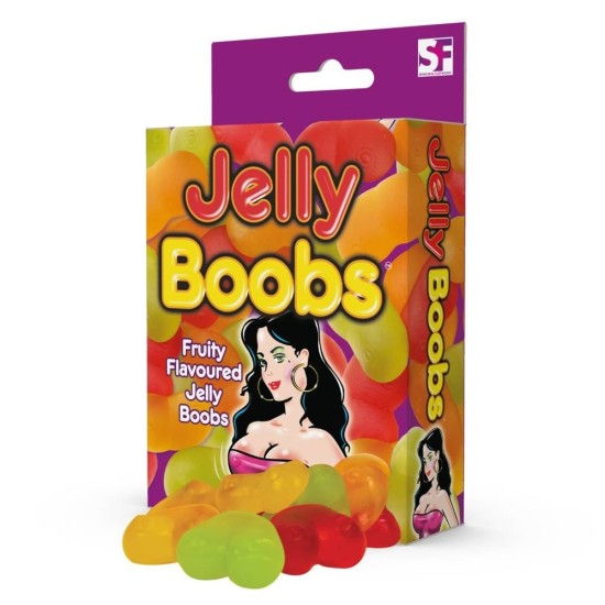 Ζελεδάκια Στήθος Με Γεύση Φρούτων - Fruity Jelly Boobs 120gr Sex Toys 