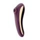 Dual Kiss Air Pulse Vibrator Wine Red Sex Toys