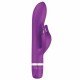 Διπλός Δονητής Σιλικόνης – Bwild Classic Bunny Vibrator Purple Sex Toys 
