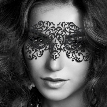 Μαύρη Μάσκα Με Σχέδιο -  Dalila Eye Mask Black 