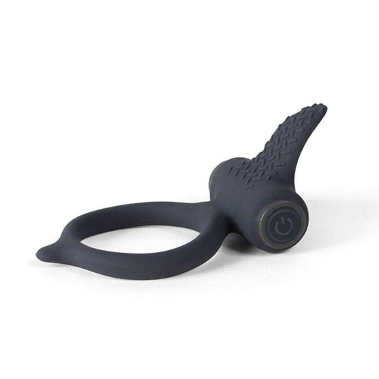 Bcharmed Basic Vibrating Ring Black Sex Toys