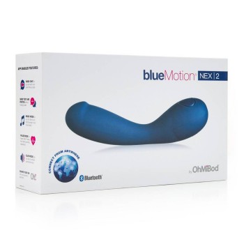 Κυρτός Δονητής Με Bluetooth - Ohmibod Bluemotion Nex 2 Smart Vibrator Blue
