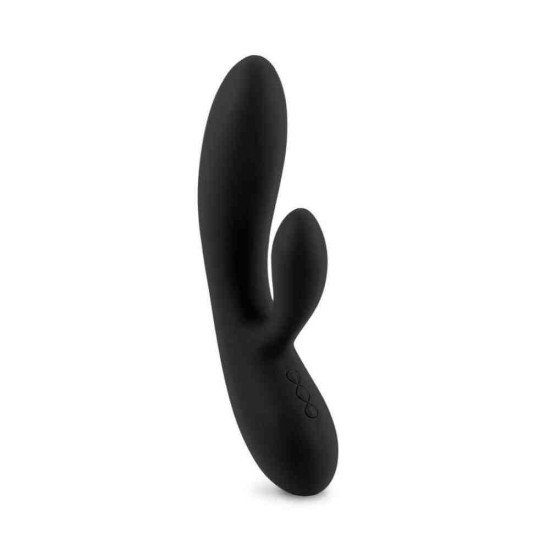 Κλειτοριδικός Και Κολπικός Δονητής - Lea Rabbit Rechargeable Vibrator Black  Sex Toys 