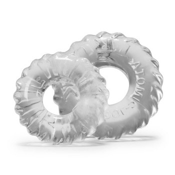 Oxballs Truck Cockring 2 Pack Clear