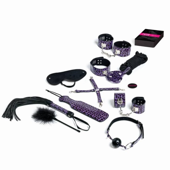 Επιτραπέζιο Παιχνίδι Με Φετιχιστικά Αξεσουάρ - Master & Slave Bondage Game Purple Sexy Δώρα 