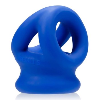 Δαχτυλίδι Πολλαπλών Σημείων - Oxballs Tri Squeeze Cocksling & Ballstretcher Blue