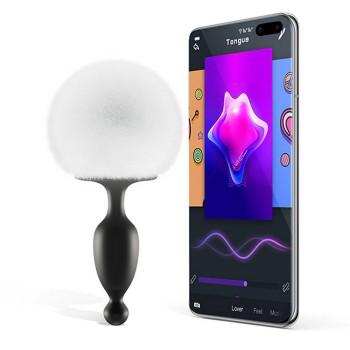 App Controlled Bunny Tail Anal Plug