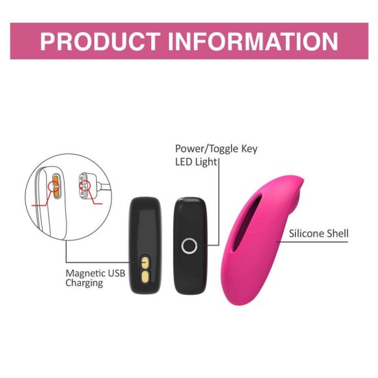 Κλειτοριδικός Δονητής Με Εφαρμογή – Magic Motion Candy Smart Wearble Vibe Sex Toys 