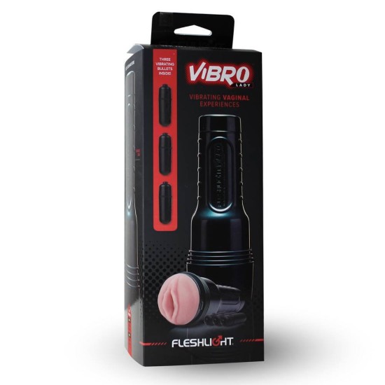 Fleshlight Vibro Pink Lady Touch Sex Toys