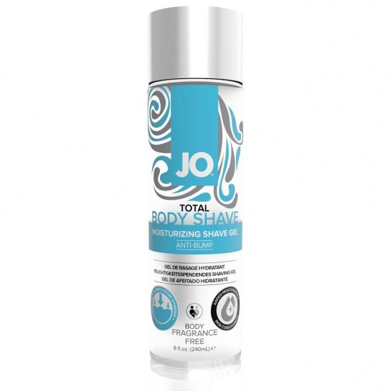 Jo Total Body Shave Unsceted 240ml Sex & Beauty 