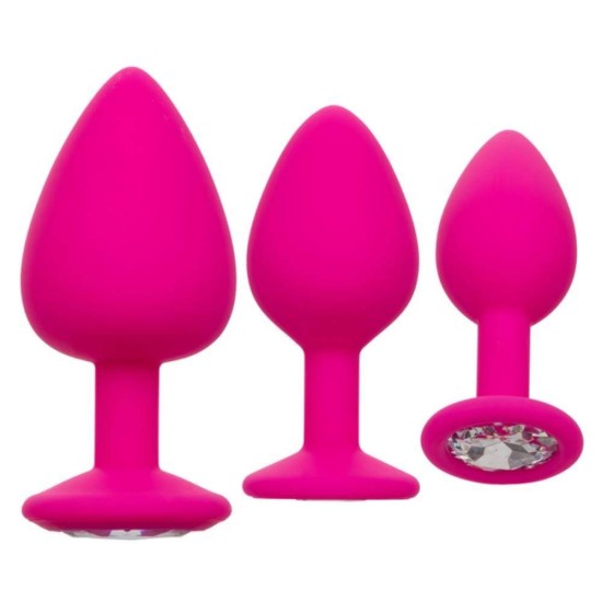 Πρωκτικές Σφήνες Με Κόσμημα - Cheeky Gems Pink Sex Toys 