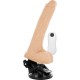 Ρεαλιστικός Δονητής Με Βάση - Realistic Vibrator Remote Control Flesh 19cm Sex Toys 