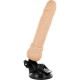 Δονητής Με Βάση Χωρίς Όρχεις - Realistic Vibrator Remote Control Flesh 19.5cm Sex Toys 