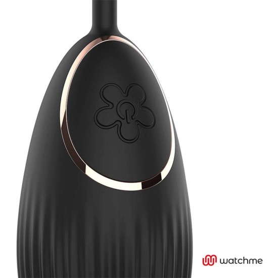 Ασύρματο Αυγό Με Χειριστήριο Βραχιόλι - Anne's Desire Egg Wireless Watchme Black Sex Toys 