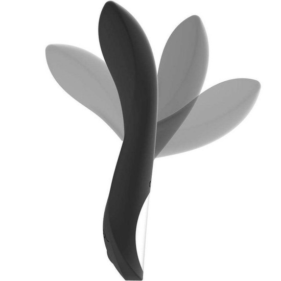 Κυρτός Δονητής Με Χειρισμό Αφής - Black & Silver Kean Vibrator Touch Control Sex Toys 