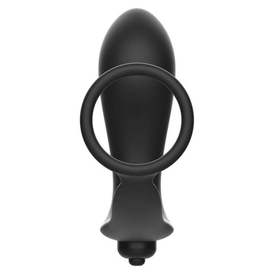 Vibrating Anal Massager With Cock Ring Sex Toys