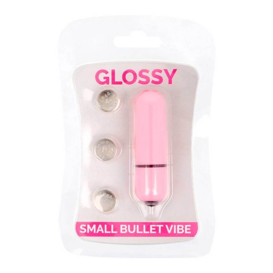 Glossy Small Bullet Vibe Pink Sex Toys