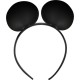 Αυτιά Ποντικού Για Παιχνίδια Ρόλων - Headband With Mouse Ears Black Fetish Toys 