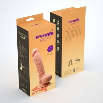 Tessudo Premium Silicone Dildo Vanilla 23cm