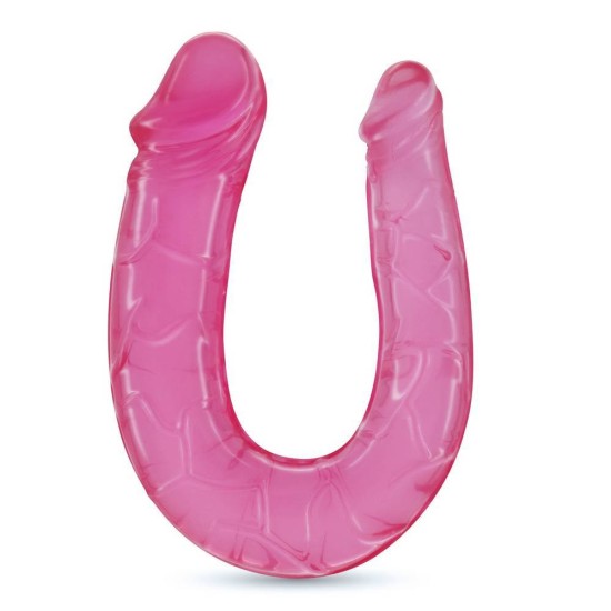 Διπλό Ομοίωμα Πέους - Double Trouble Double Head Dildo Pink 27cm Sex Toys 