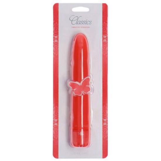 Κλασικός Δονητής - Classics Vibrator Red Large Sex Toys 