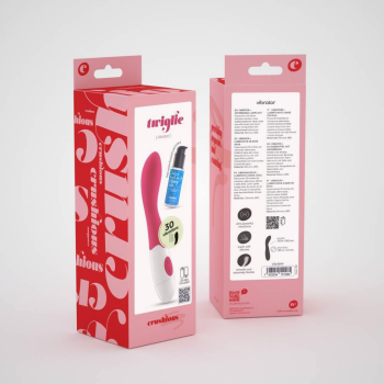 Twiglie G Spot Vibrator With Waterbased Lubricant
