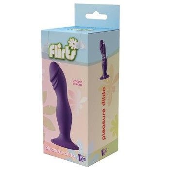 Ρεαλιστικό Ομοίωμα Σιλικόνης - Flirts Pleasure Dildo Purple 15cm