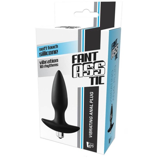 Fantasstic Vibrating Plug Black Sex Toys