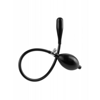 Inflatable Silicone Ass Expander Black