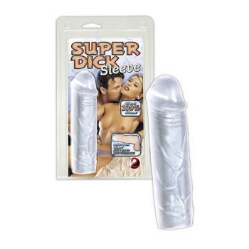 Ρεαλιστική Επέκταση Πέους - Super Dick Sleeve Clear