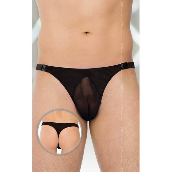 Σέξι Τάγκα Με Διαφάνεια - Sexy See Through Thong 4502 Black Ερωτικά Εσώρουχα 