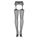 Διχτυωτές Κάλτσες Ζαρτιέρες - Obsessive Garter Stockings S307 Black Ερωτικά Εσώρουχα 