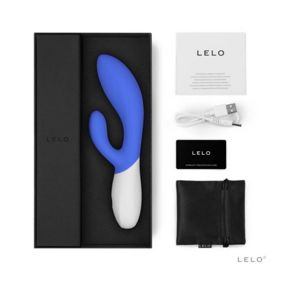 Lelo Ina Wave 2 Vibrator Blue Sex Toys