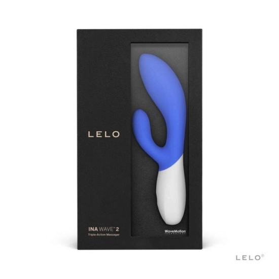 Lelo Ina Wave 2 Vibrator Blue Sex Toys