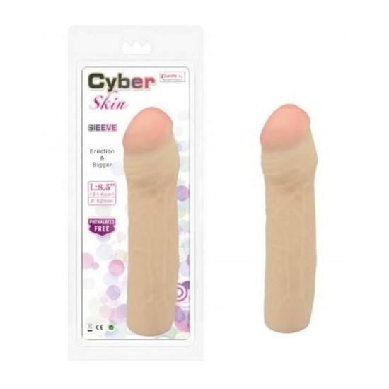 Ρεαλιστικό Κάλυμμα Πέους - Charmly Cyber Skin Sleeve No.1 21cm Sex Toys 