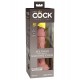 Ρεαλιστικό Πέος Σιλικόνης - King Cock Elite Dual Density Cock Light 18cm Sex Toys 