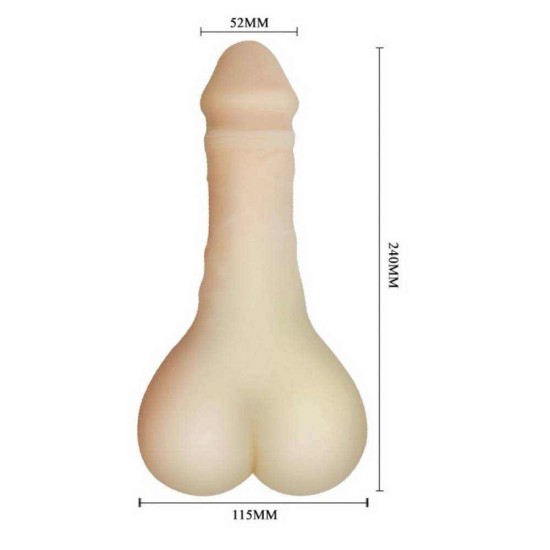 Bigger Man Plus Extension Sleeve Anus Masturbator Sex Toys