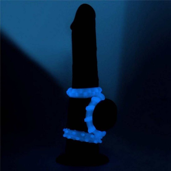 Δαχτυλίδια Πέους Που Φωσφορίζουν - Lumino Play Penis Ring 3pcs Sex Toys 