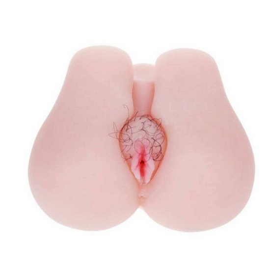 Γυναικείο Ομοίωμα Με Δόνηση - Soft & Smooth Pussy & Ass With Vibration & Voice Sex Toys 