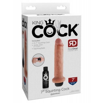 Ομοίωμα Εκσπερμάτισης - King Cock Squirting Cock Flesh 18cm
