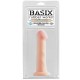 Ρεαλιστικός Δονητής Χωρίς Όρχεις - Basix Rubber Works Dong With Suction Cup 15 Cm  Sex Toys 